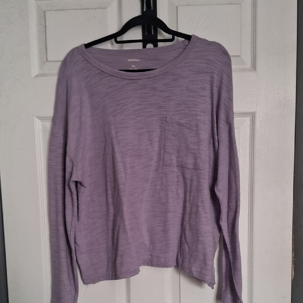 Sonoma Purple Long Sleeve Tee